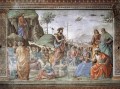 Predigen von Johannes der Täufer Florenz Renaissance Domenico Ghirlandaio
